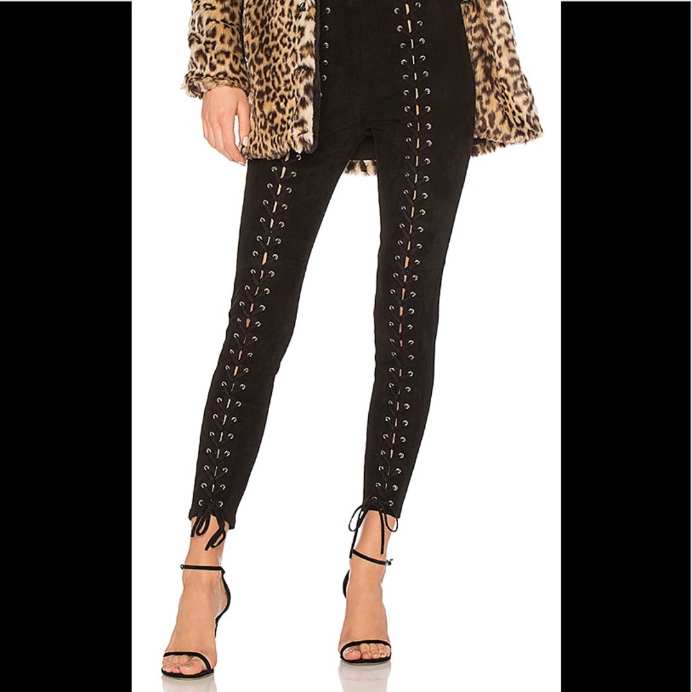 LPA Suede Leggings